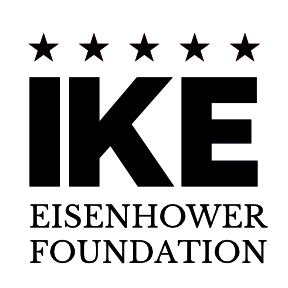 Eisenhower Foundation logo - black