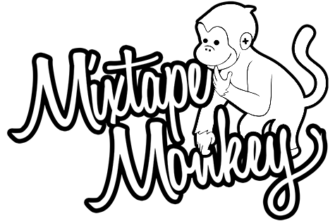 Mixtape Monkey logo - black