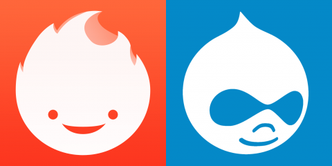 Ember and Drupal logos