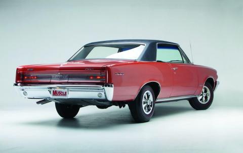 Red GTO from the back