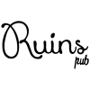 Ruins Pub logo black