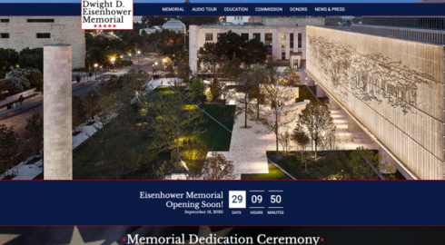 Eisenhower Memorial - screenshot